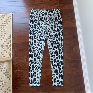 Evolution and Creation Leopard Leggings